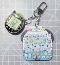 再販!リオキーホルダーめじるしアクセサリーチャームたまごっちセット　ポチャ②のサムネイル