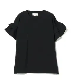 B:MING by BEAMS ビームス 袖フリルプルオーバー ブラックのサムネイル