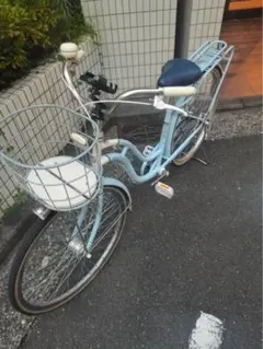 Bruges シティサイクル ライトブルー 自転車本体 26インチ - メルカリ