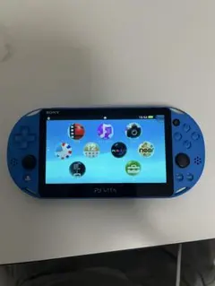 PSVITA PCH-2000 ブルー/ブラック SONY（ソニー） PS VITA PCH-2000 Wi-Fiモデル 本体 すぐ遊べるセット