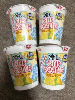 日清 冷しカップヌードル 鶏塩レモン味 4個セットのサムネイル