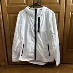 THE WARP2 ホワイト ナイロンジャケット LL