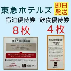 東急ホテルズ 株主優待券 宿泊8枚 飲食4枚cのサムネイル
