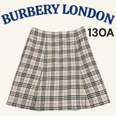 BURBERY LONDON ノバチェック柄タックスカート キッズ 130Aのサムネイル
