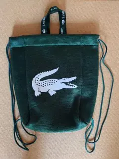 ラコステ 限定シューズバッグ グリーン