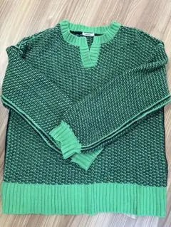niko and ... グリーン ニットセーター 長袖