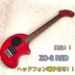 美品】ZO-3 ブラック アンプ内蔵ミニギター ヘッドフォン端子付き
