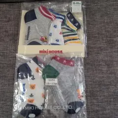 ミキハウス ソックス 15-17 5足セット