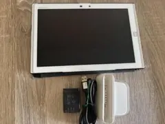 docomo ARROWS Tab F-03Gホワイト 本体 卓上ホルダF48付のサムネイル