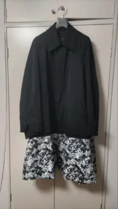 コムデギャルソンオムプリュス 02AW 切りっぱなしトレンチコート飴釦 グレーM 2025年最新】COMME des GARCONS HOMME PLUS メンズ トレンチ