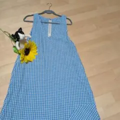 センソユニコi+muチェックノースリーブワンピース(⁠◍⁠•⁠ᴗ⁠•⁠◍⁠)⁠❤のサムネイル