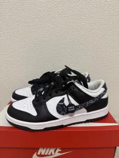 ブラックペイズリー パンダダンクNike Dunk Low 24cm