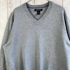 BANANA REPUBLIC 古着　長袖　コットンカシミアセーター　Ｖネック