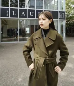 最終値下etretokyo 矢野未希子コラボ フーディーリバートレンチコート