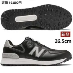 着用1回☆ニューバランス 574 v4 SL BOAゴルフシューズ 27cm 黒 - メルカリ