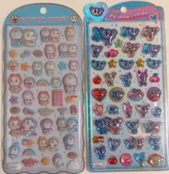 うるちゅる　エンジェルブルー　コットンパフィ　ドラえもん