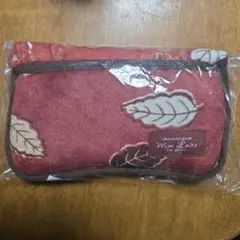 モンロワール 葉っぱ柄 ブランケット