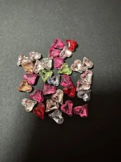 高級ネイルパーツ　ハート　約30個　即購入×