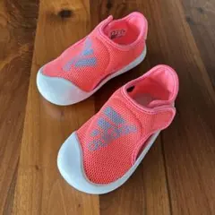 adidas⭐︎ベビー用サンダル！！サーモンピンク14センチ