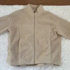 GU ボアブルゾン モコモコ ジャケット レディース Lサイズ 冬服