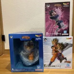一番くじ ドラゴンボール A賞 E賞 フィギュアセット 下位賞付き - メルカリ