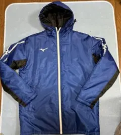 Mizuno フード付きジャケット 青