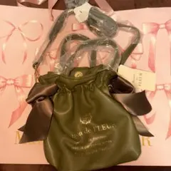 Maison de Fleur オリーブ ショルダーバッグ