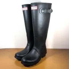 HUNTER　ハンター　レインブーツ　長靴　ブラック　22cm