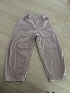 GU パンツ 120 ピンク　くすみピンク