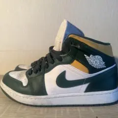 Air Jordan ハイカットスニーカー 緑/白/黄