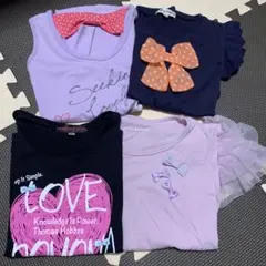 キッズ Tシャツ 4枚セット 130.120