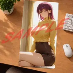 マウスパッド デスクマット 美少女 カワイイ アニメ SBD-zxy2552