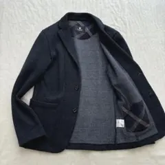 【美品】ブラックレーベルクレストブリッジ　テーラードジャケット　ダークネイビーのサムネイル