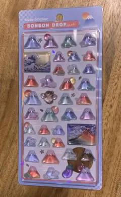 【値下げ中】ボンボンドロップシール 和柄 富士山
