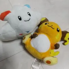 ポケモン　fit フィット　ライチュウ　トゲキッス　ぬいぐるみ　セット