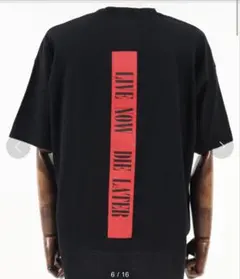 glamb Tシャツ Live now Die later