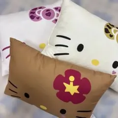 ハローキティ フェイスクッション 約35cm×約50cm