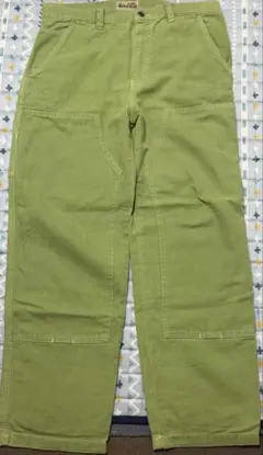 STUSSY ステューシー ダブルニー ワークパンツ グリーンのサムネイル