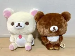 リラックマ ビッグフェイス ぬいぐるみ XL 全2種セット