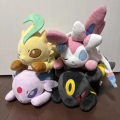 ポケモン もふぐっとぬいぐるみ イーブイフレンズ おひるねver.4種×4