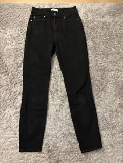 H&M スキニーデニム ブラック EUR 36 最終値下げなので即購入OK!