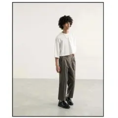 【O0u（オーゼロユー）】新品未使用　STRAIGHT CUT PANTS