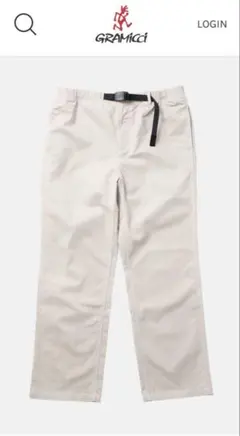 GRAMICCI CANVAS EQT PANT XXL 新品 ライトグレー - メルカリ