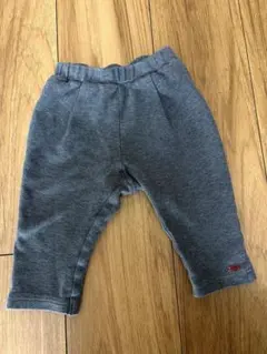 【familiar】ファミリア80cm ベビーパンツ　グレー