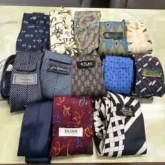 ネクタイセット 多様なデザイン 13本