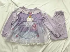 名探偵プリキュア 長袖 パジャマ パープル　キュアアンサー