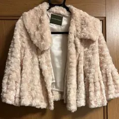 ファーコート　ピンクのサムネイル