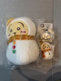 ちいかわ一番くじ うさぎ C賞ぬいぐるみ E賞マスコット F賞オーナメントセット