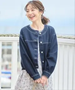 any sis ライトツイルデニム ジャケット