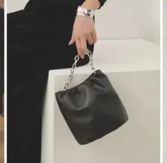 lovst tokyo★Apple 2Way Gather Bag★ブラック